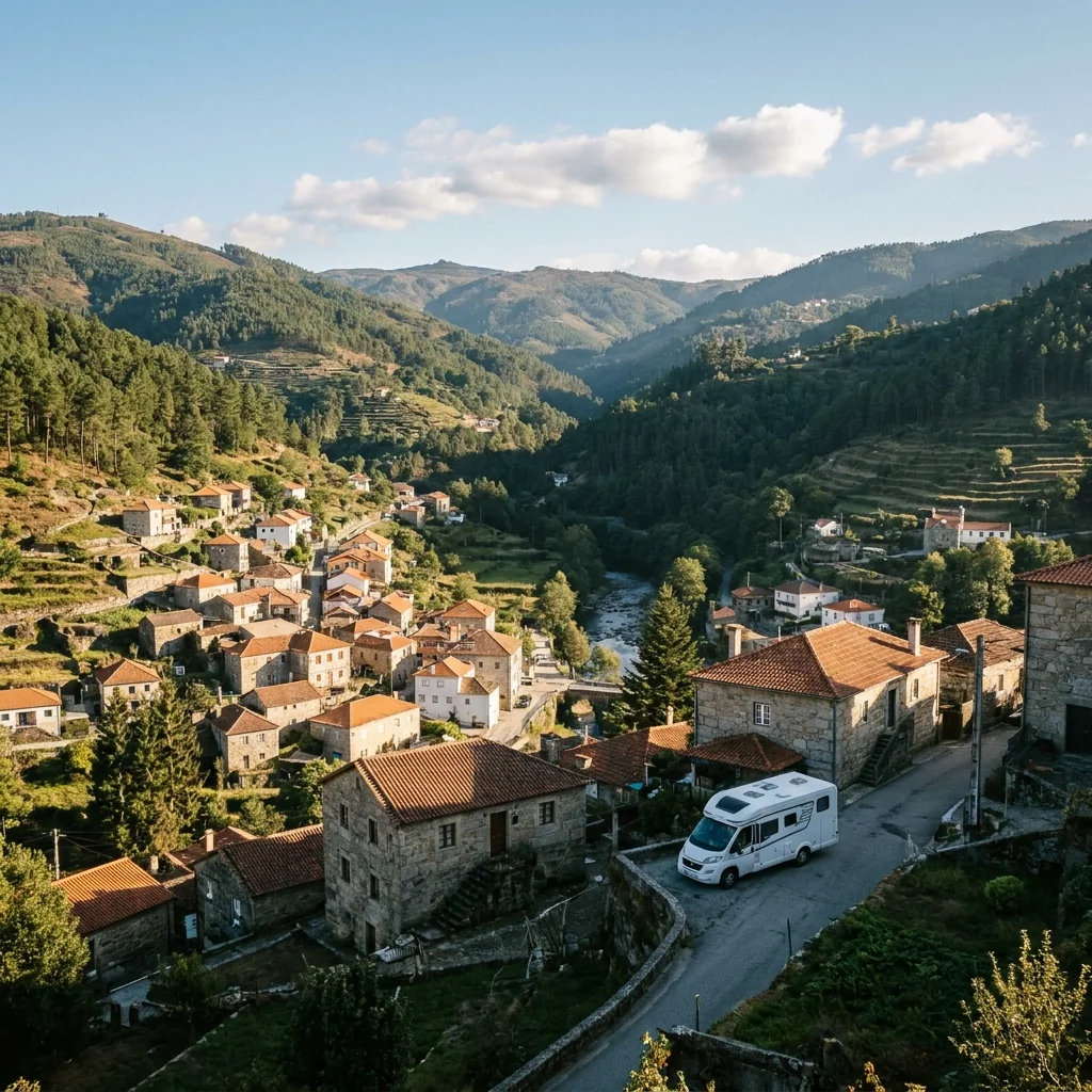 Camper trip to Vila do Gerês, Portugal