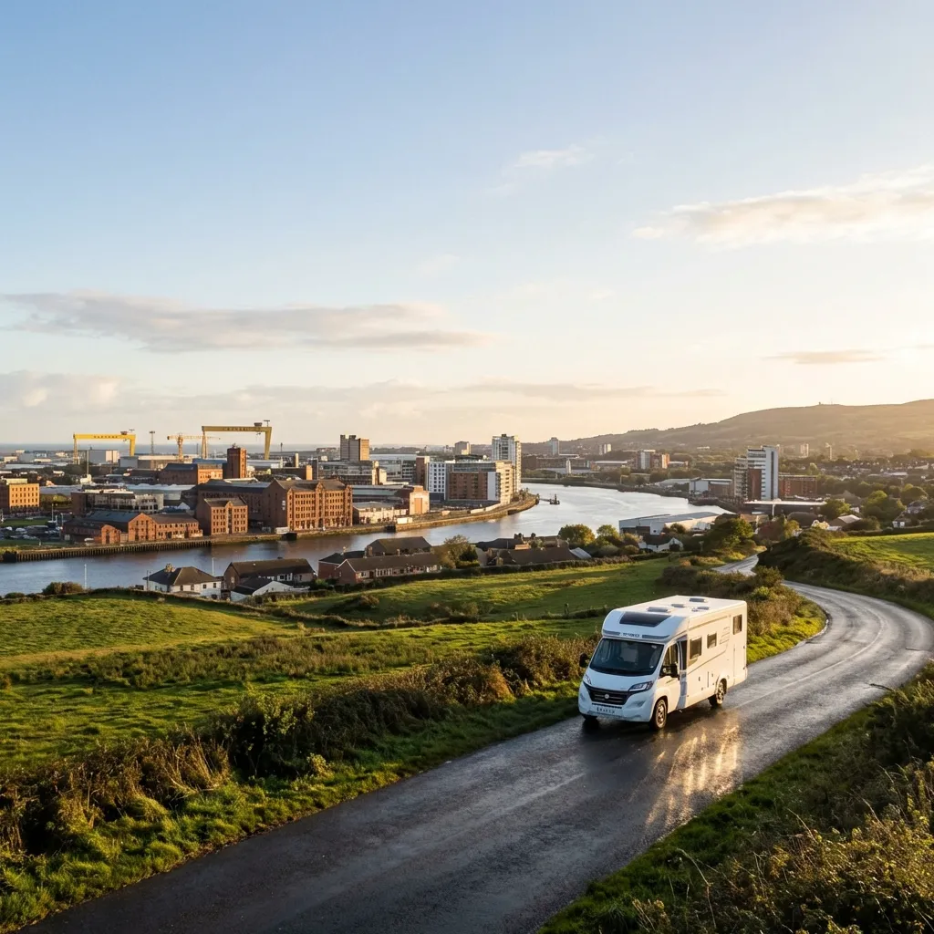 Motorhome travel photography