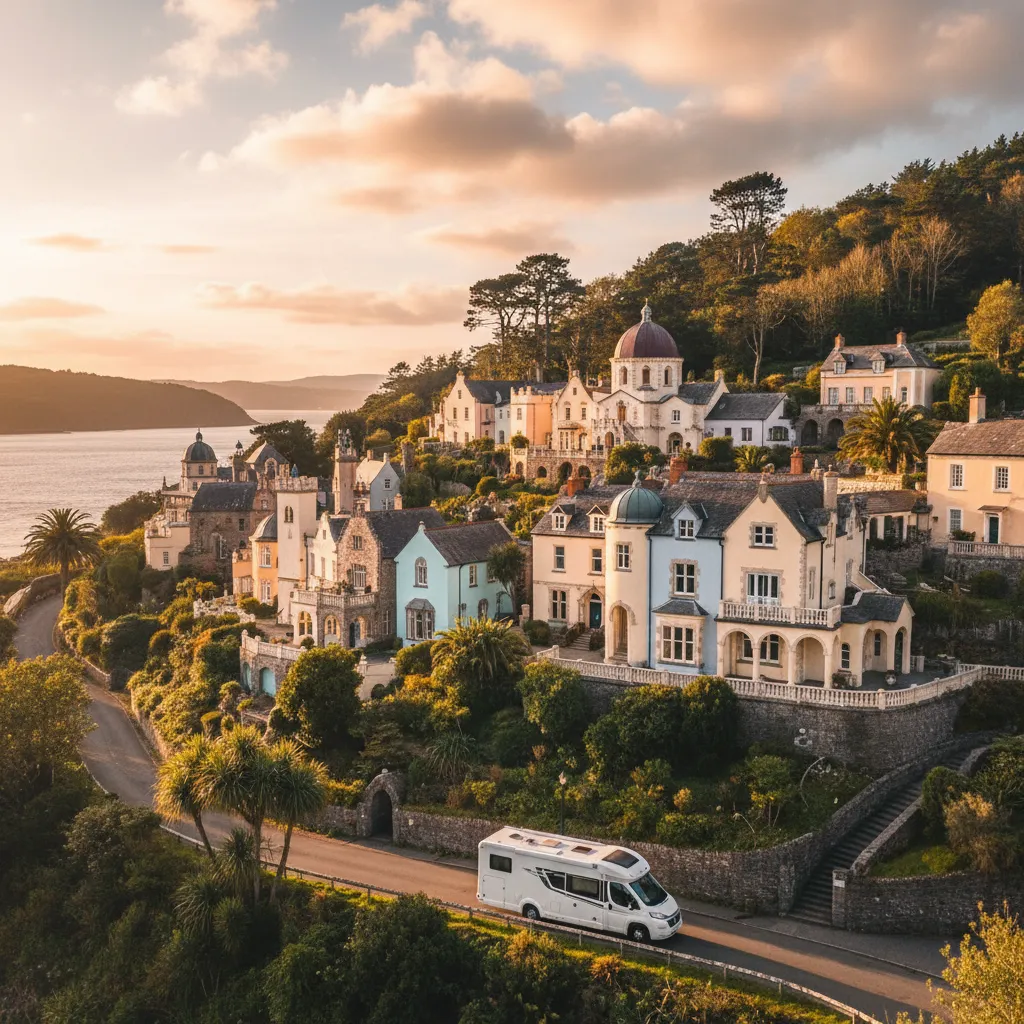 Motorhome travel photography