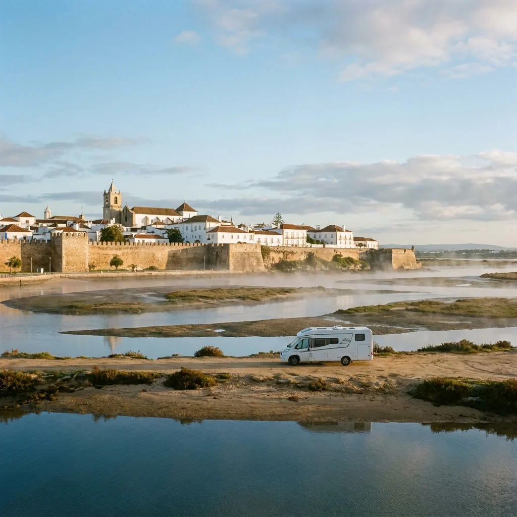 Camper trip to Faro, Portugal