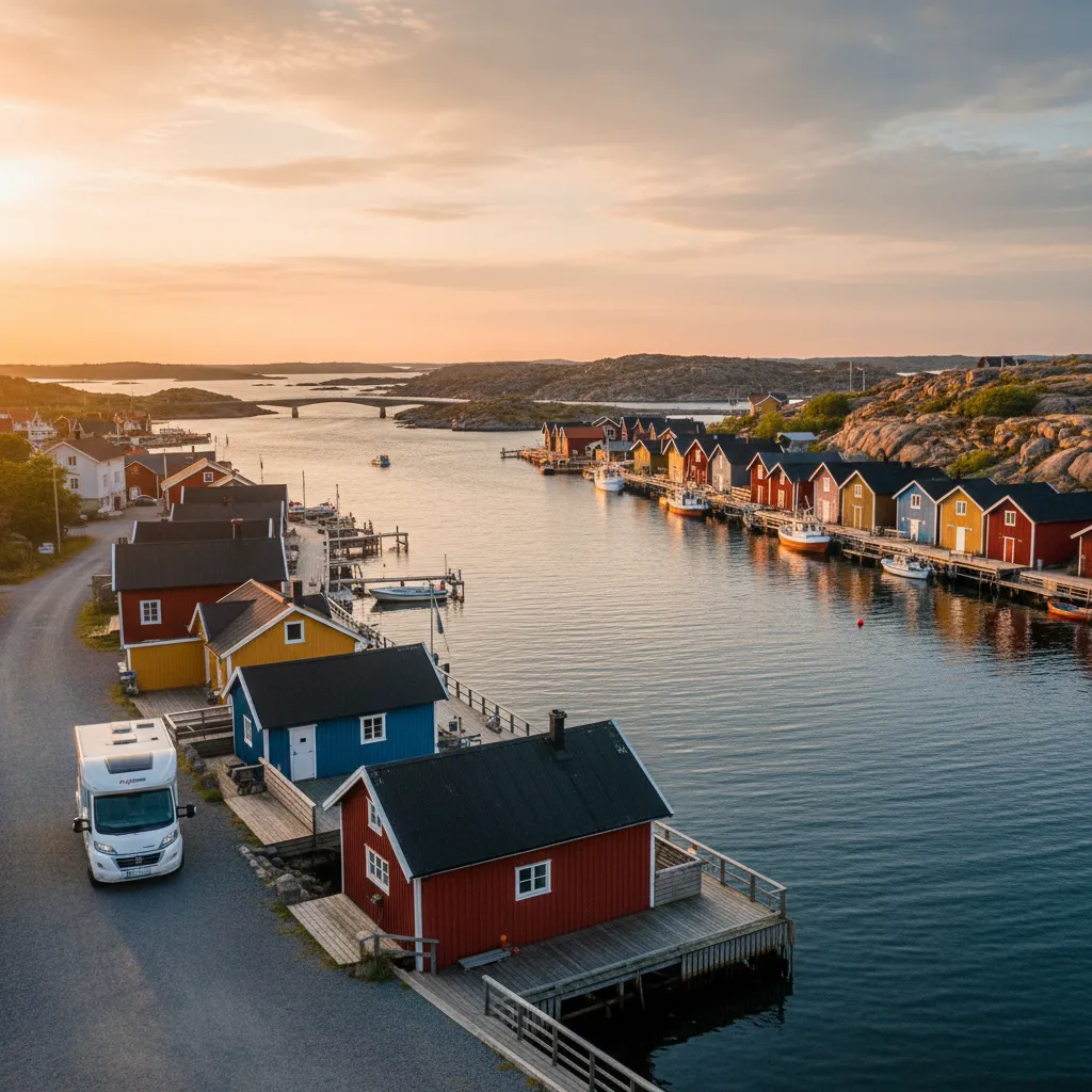 Motorhome travel photography