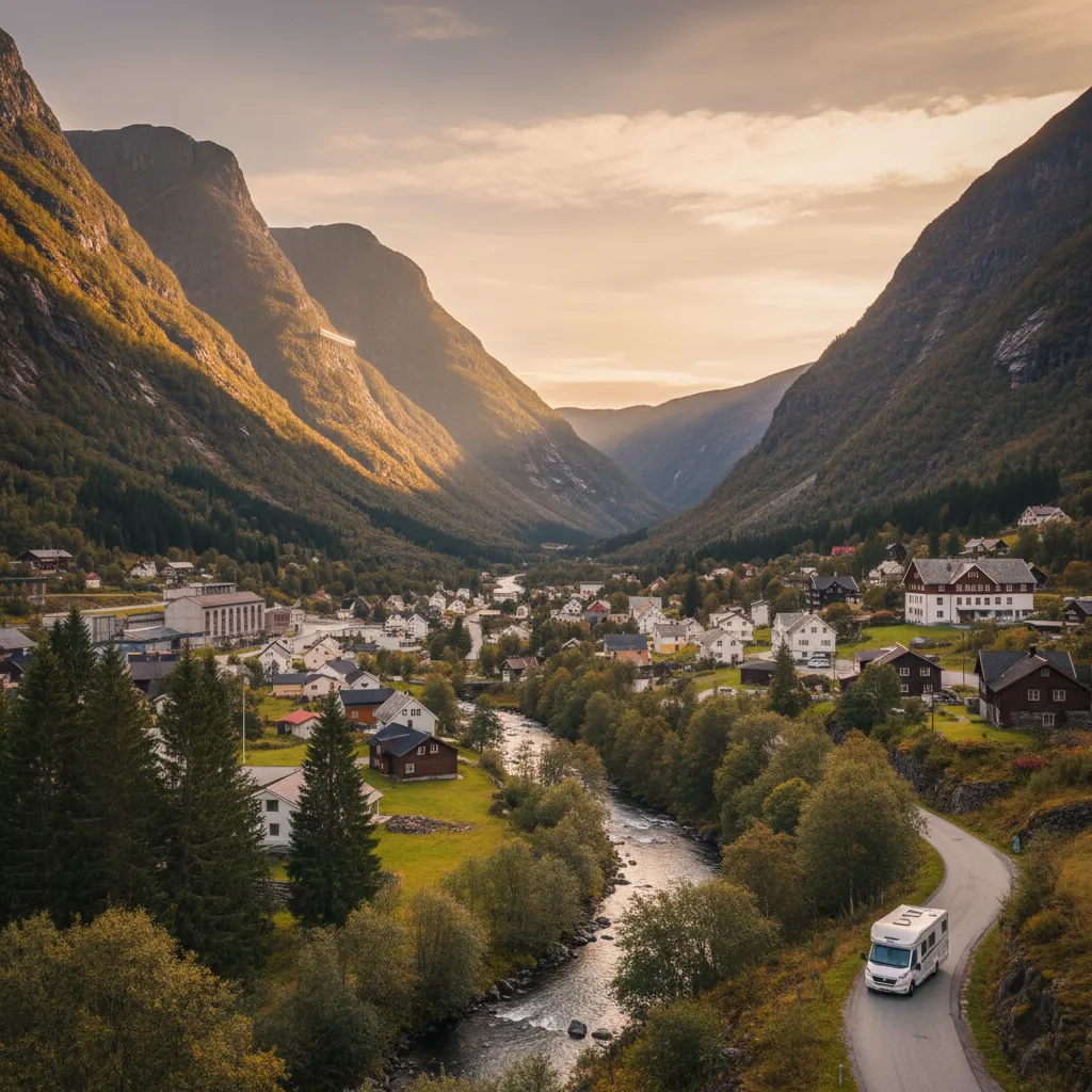 Motorhome travel photography