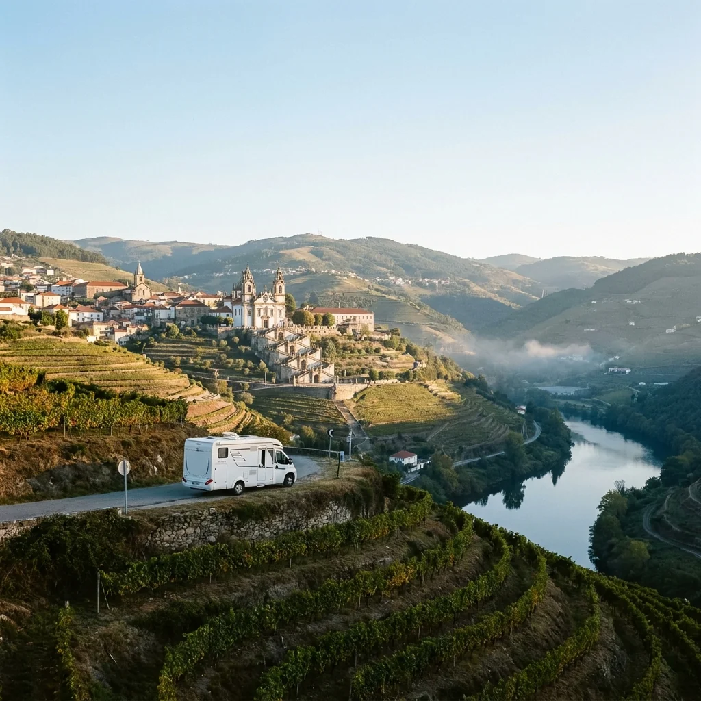Camper trip to Lamego, Portugal