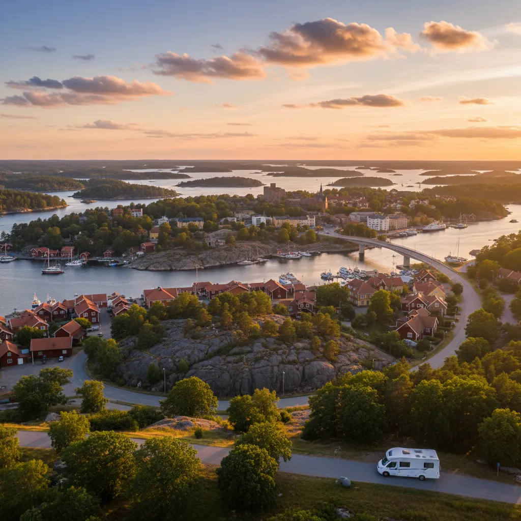 Motorhome travel photography