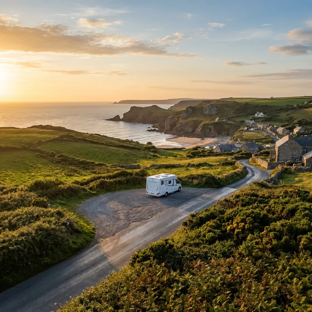 Motorhome travel photography