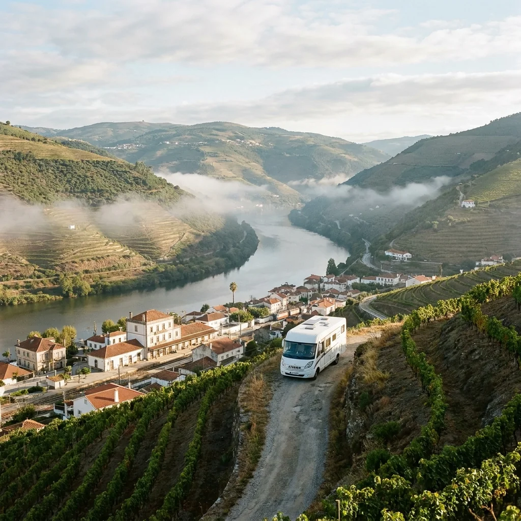 Camper trip to Pinhão, Portugal