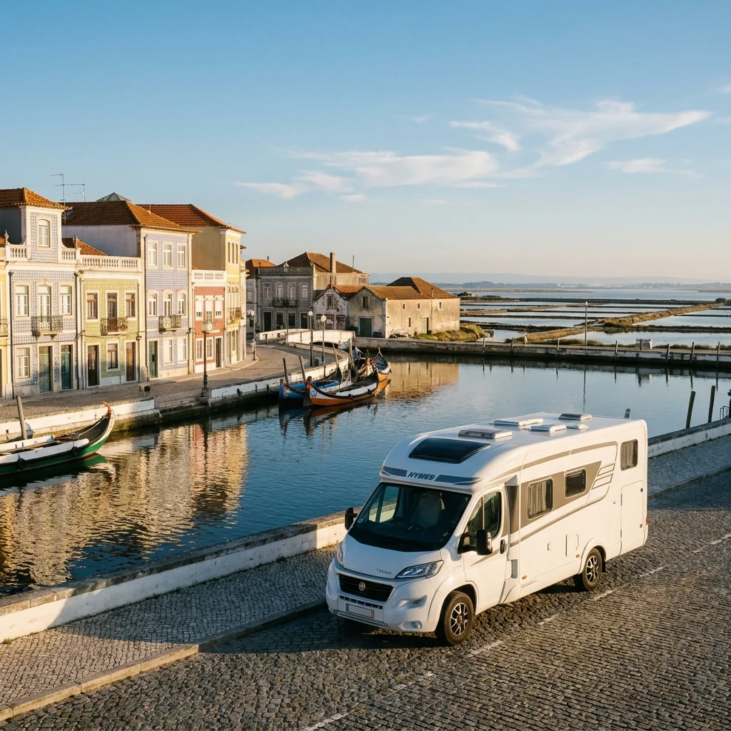 Camper trip to Aveiro, Portugal