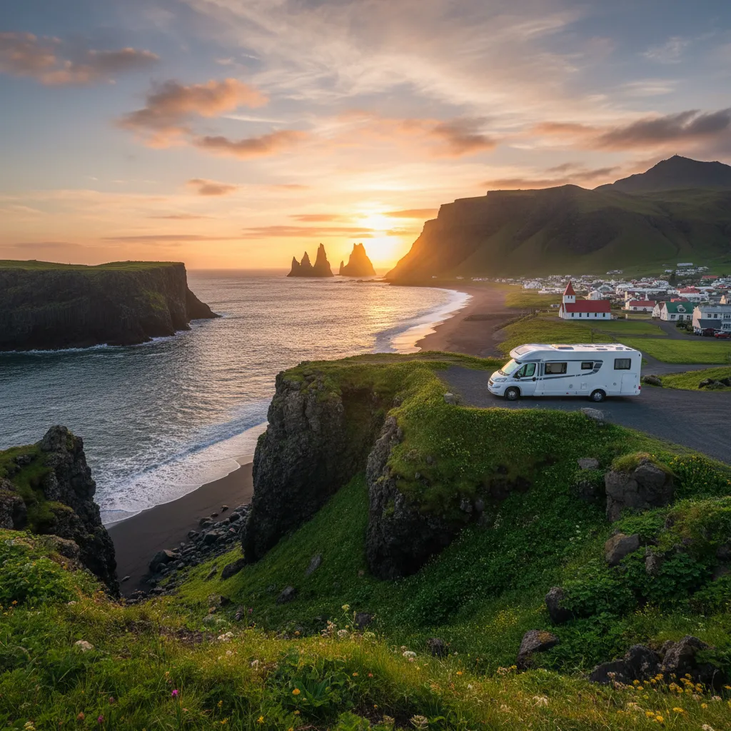 Motorhome travel photography