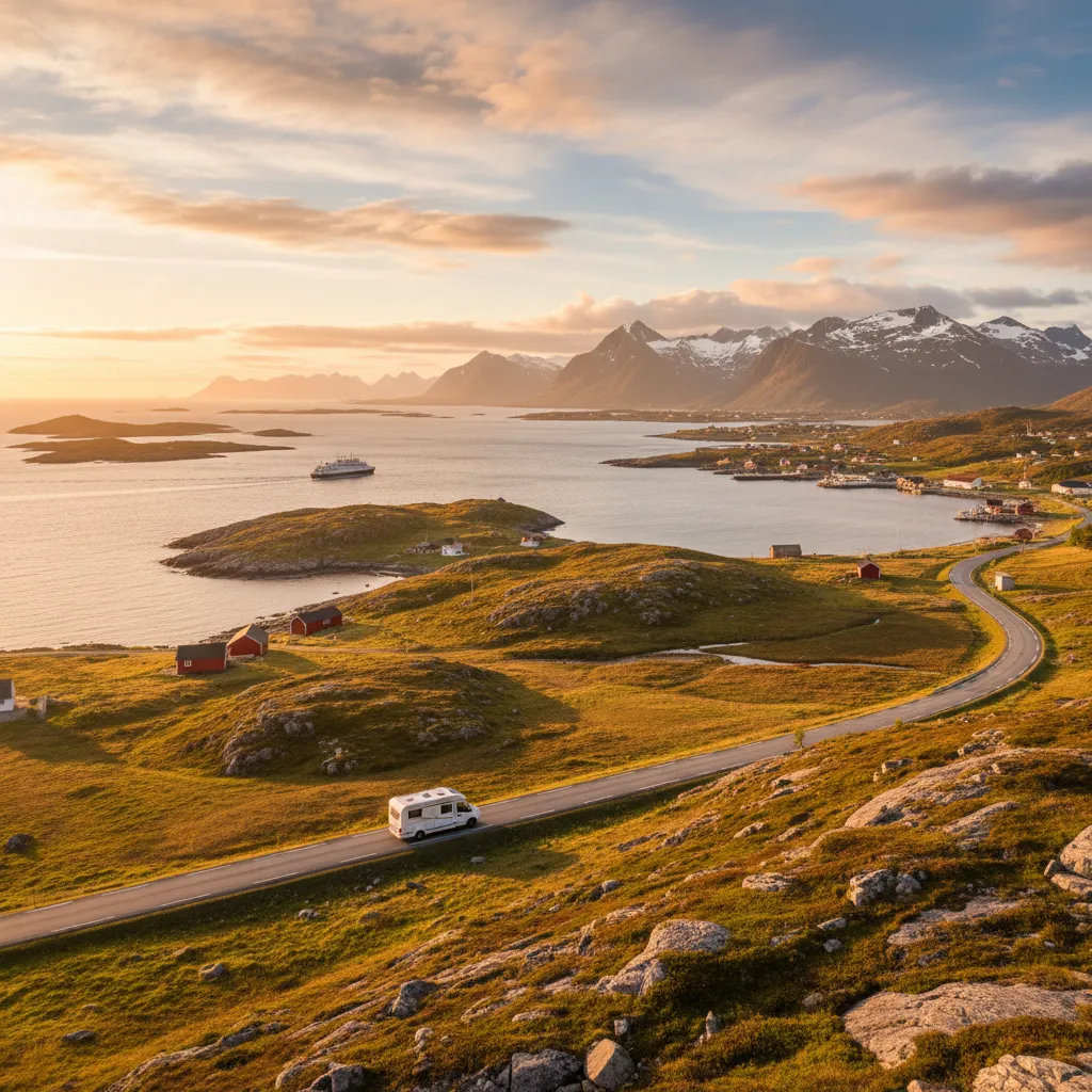 Motorhome travel photography