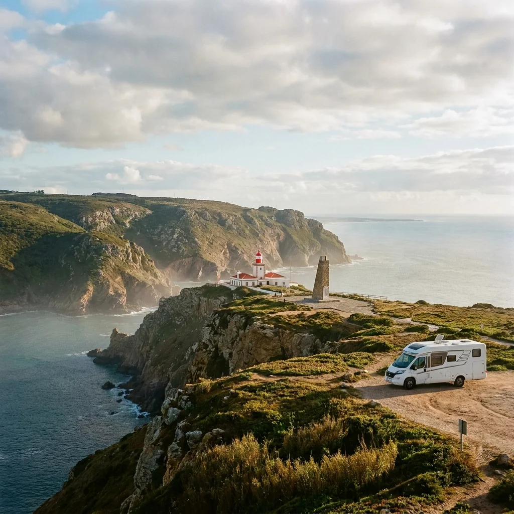 Camper trip to Cabo da Roca, Portugal