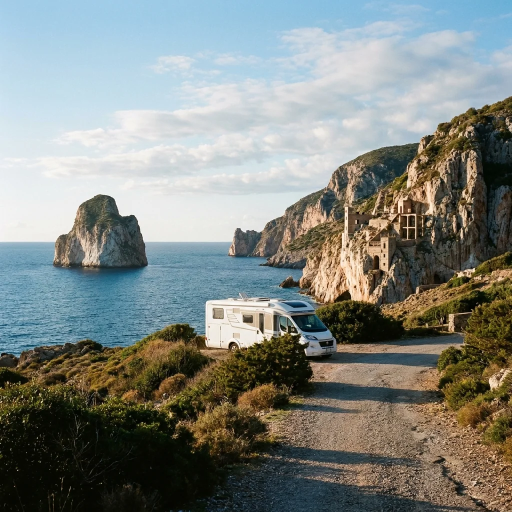 Camper trip to Masua & Pan di Zucchero,