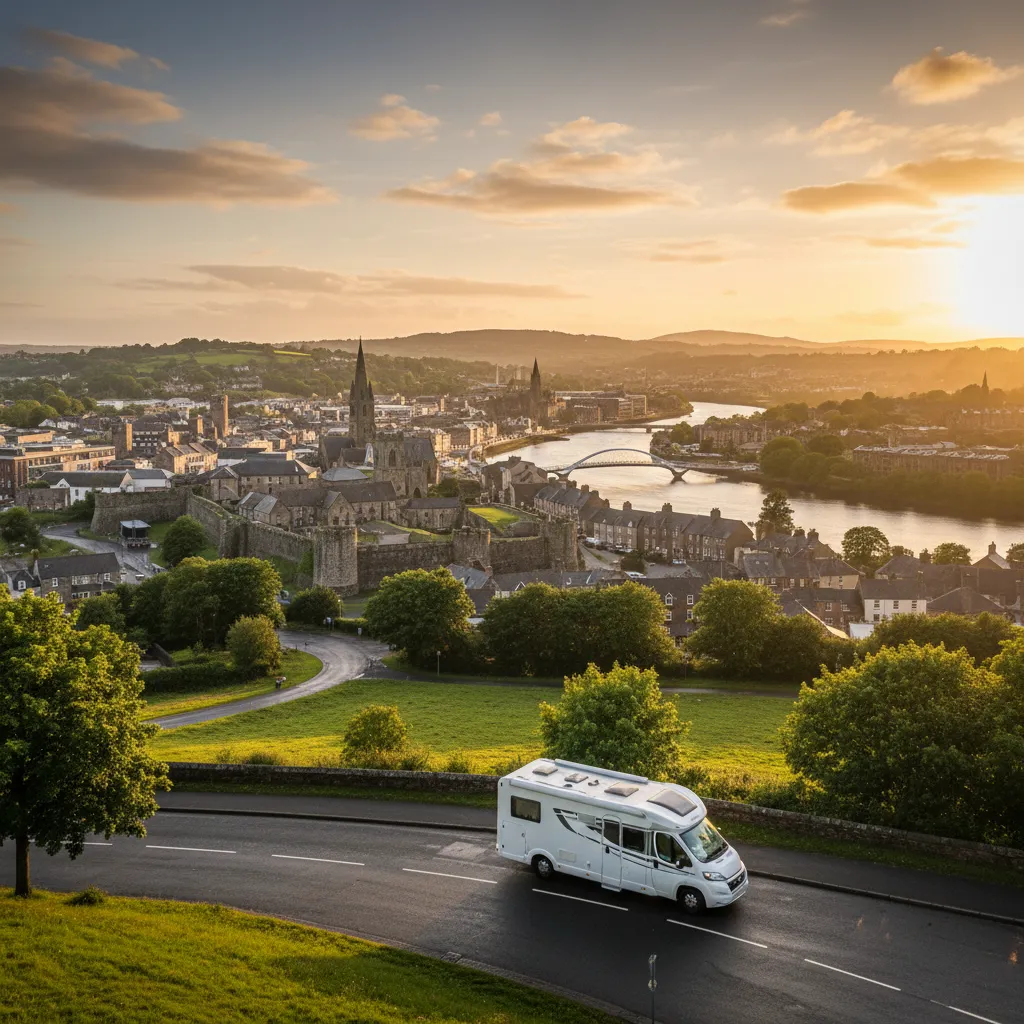 Motorhome travel photography