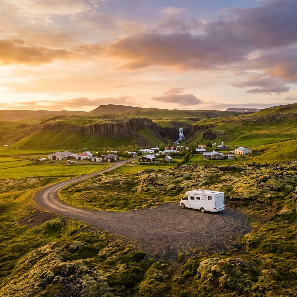 Motorhome travel photography