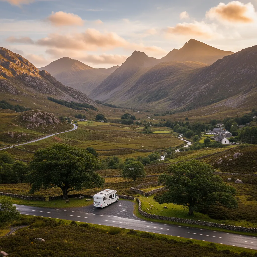 Stelle einfach deine Traumroute durch Wales zusammen