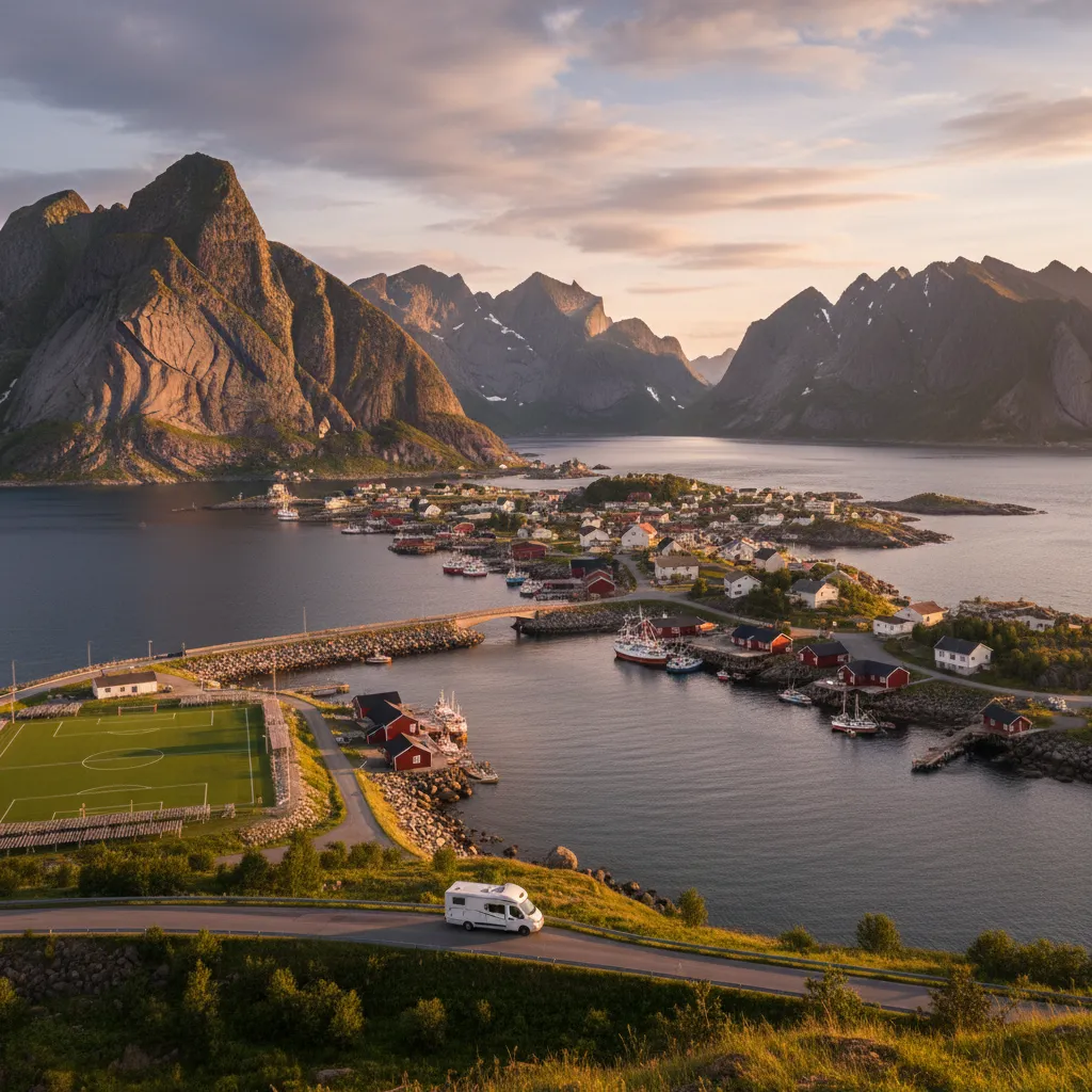 Motorhome travel photography