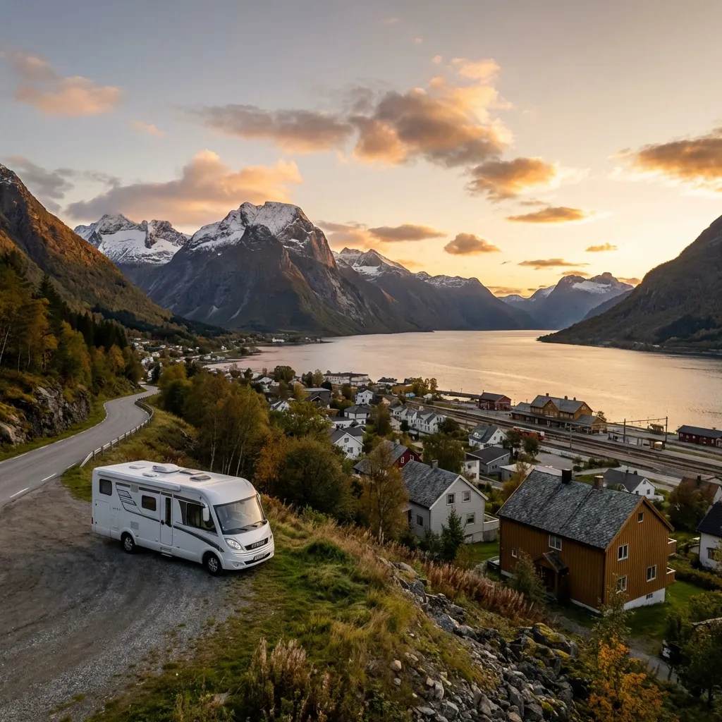 Motorhome travel photography
