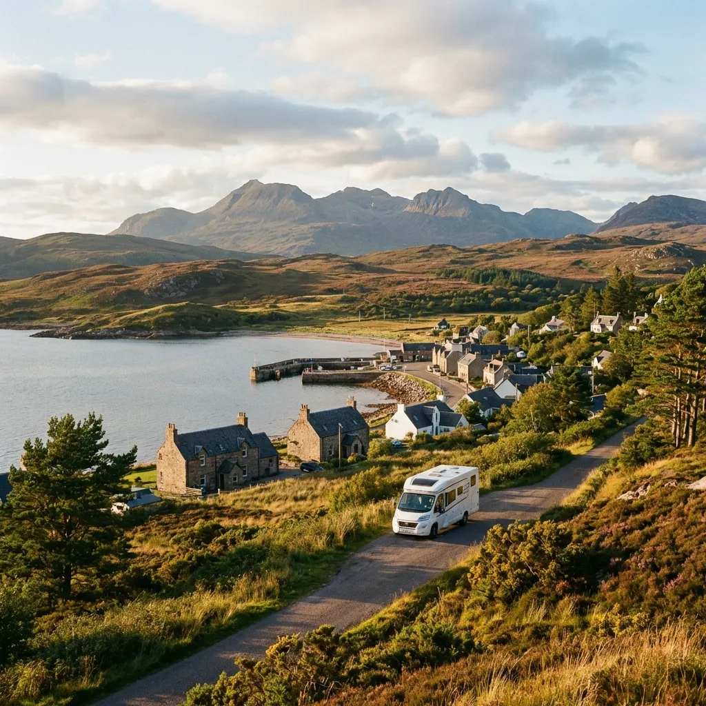 Motorhome travel photography