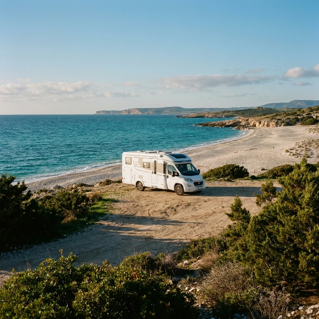 Camperreis naar Is Arutas,