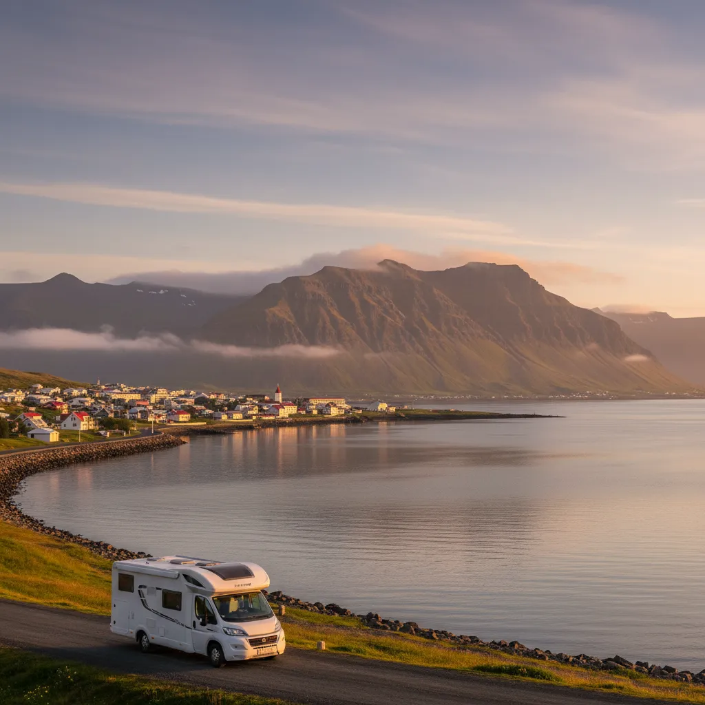 Motorhome travel photography