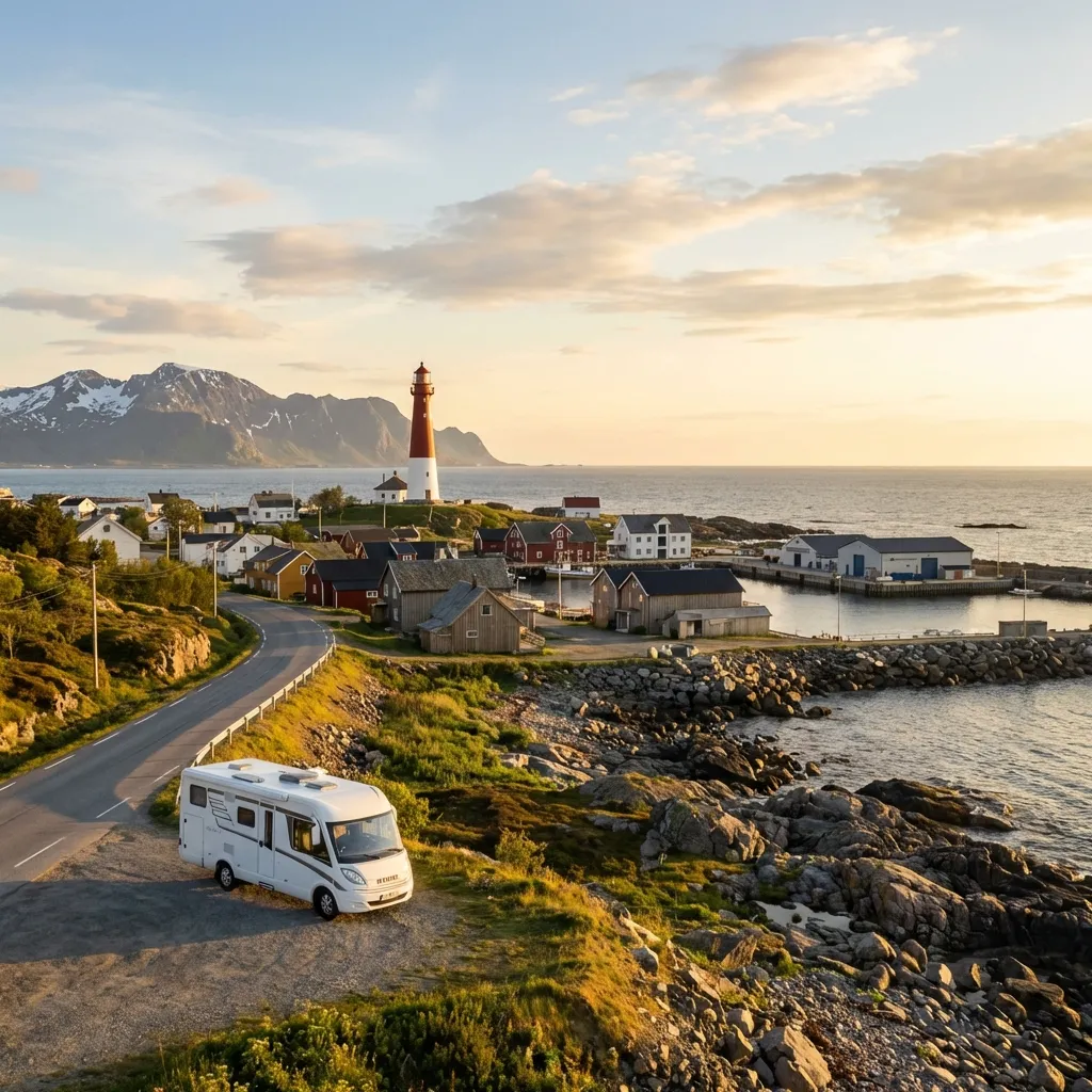 Motorhome travel photography