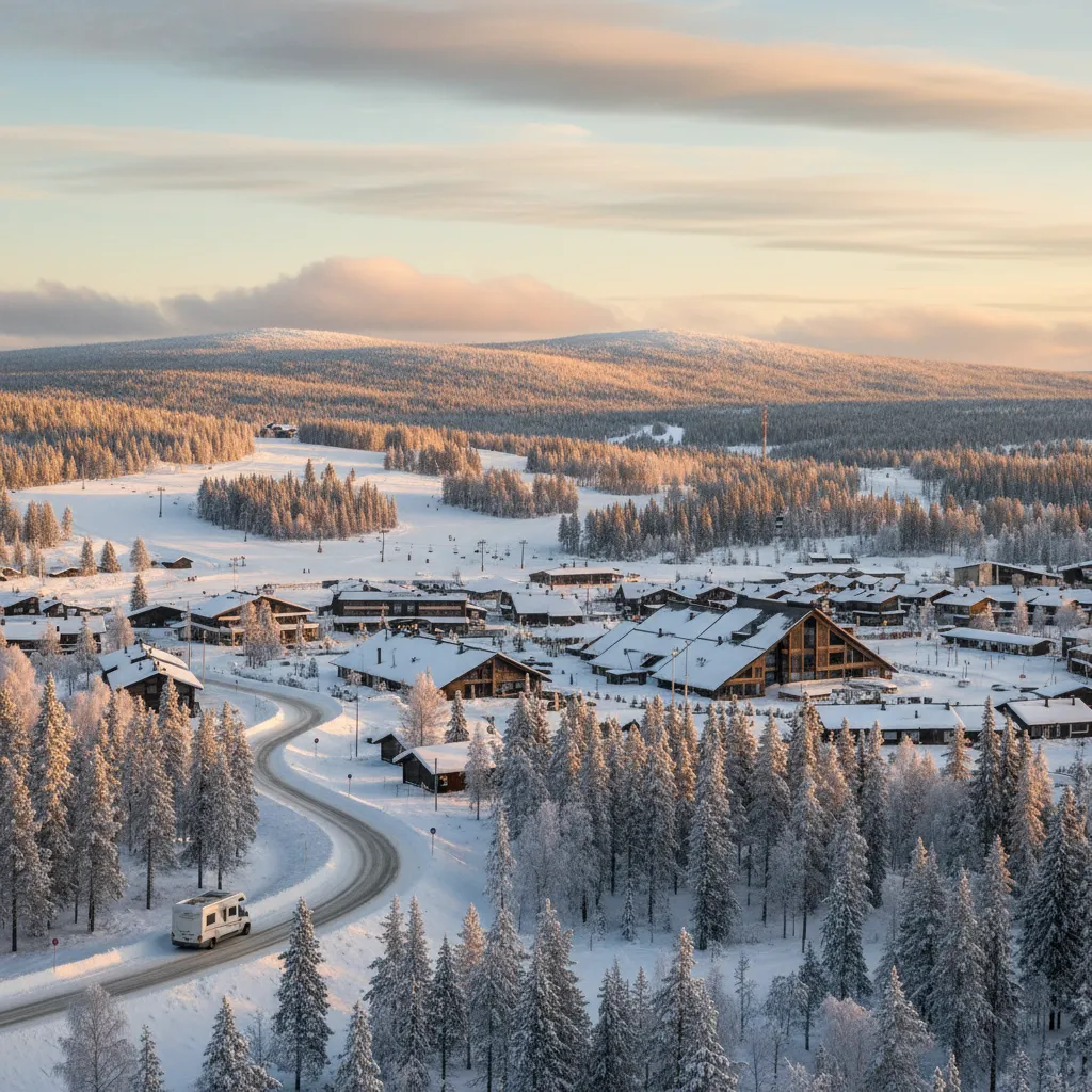 Motorhome travel photography