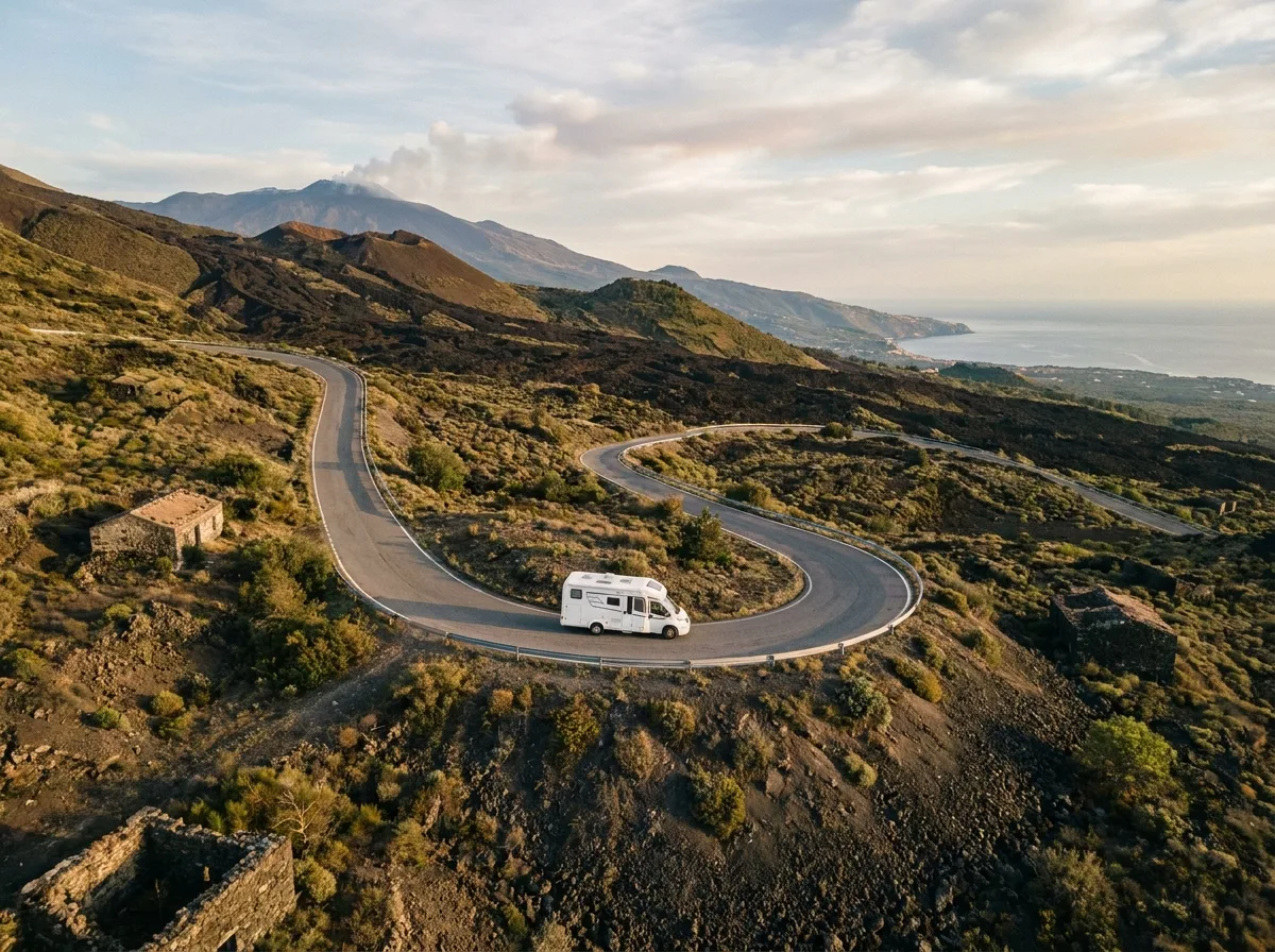 Wohnmobilreise in Sicilië